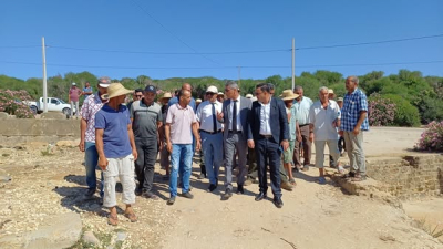 **إثر زيارة عمل غير معلنة: