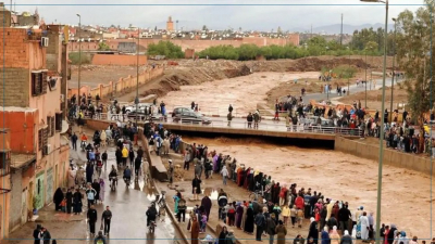 وفاة 18 شخصا في فيضانات جنوب المغرب