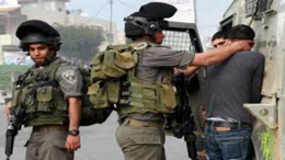 جيش الاحتلال يعتقل 35 فلسطينيا جنوب الضفة الغربية