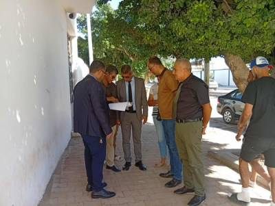 *#والي #بنزرت يتفقد نسق التحضيرات المنجزة والمتواصلة استعدادا  للعودة المدرسية والجامعية.