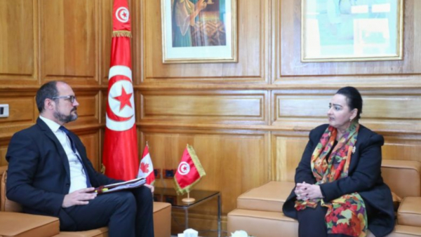 تعزيز التعاون الثقافي في لقاء وزيرة الثقافة بسفير كندا بتونس
