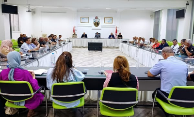 *#والي #بنزرت يؤكد على التسريع في رفع التحفظات المسجلة ، وتامين كل الظروف الواجبة لانجاح الموسم الرياضي المقبل  .