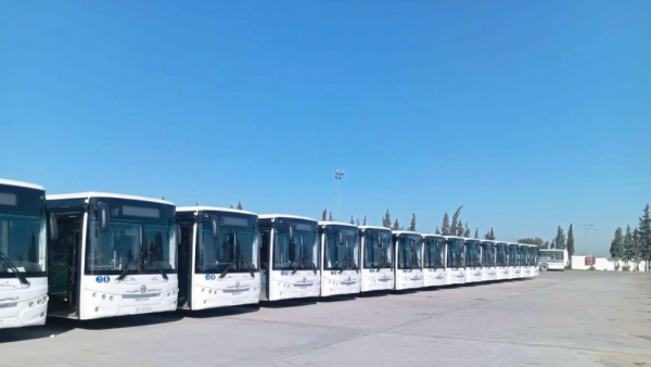 بنزرت: شركة النقل تتسلّم 23 حافلة مزدوجة جديدة