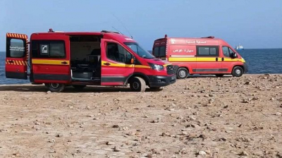 شاطئ بوجعفر: انتشال جـ.ثـة أربعيني