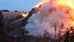 مدنين: اندلاع حريق بمجمع مصّب الفضلات