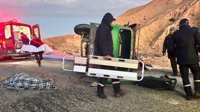 القيروان: وفاة شخص وإصابة آخريْن في حادث انزلاق سيارة