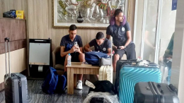 وصول وفد الاتحاد المنستيري الى العاصمة الكاميرونية ياوندي