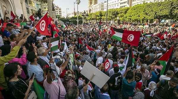 حـ.ـمـ.ـاس للشباب التونسي: 'شكرًا على وقفتهم.. قدّمتم صورة مشرقة للمقاومة'